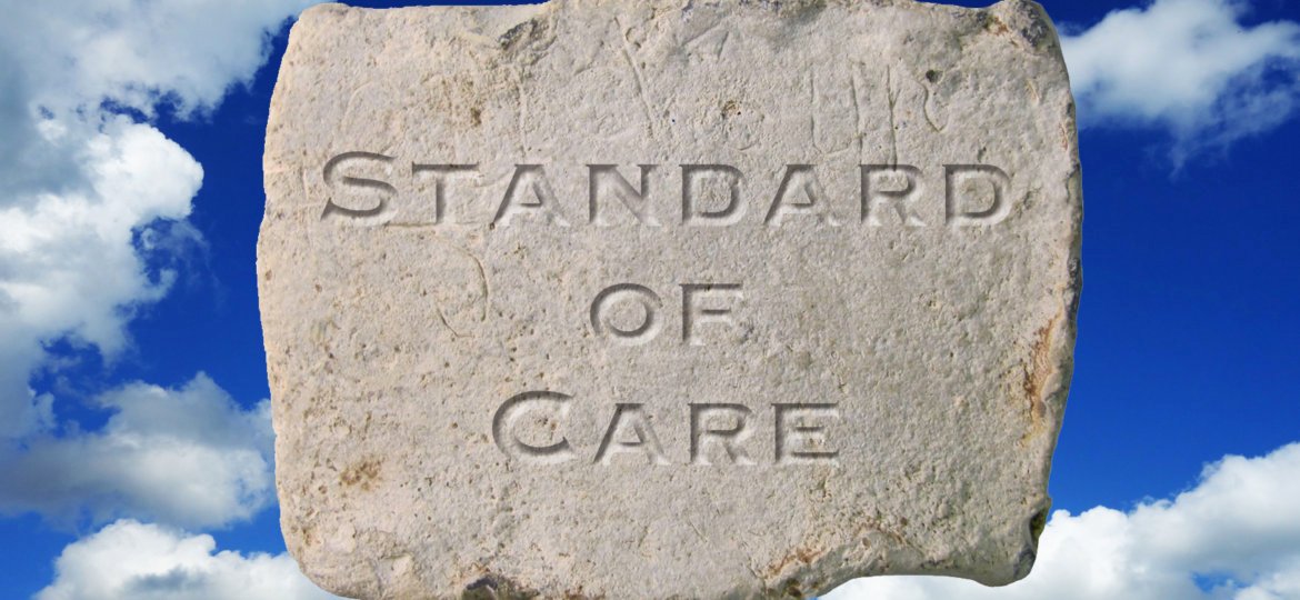 define breach of standard of care
